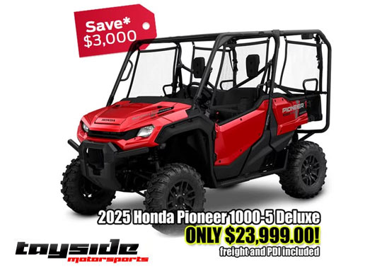 2025 pioneer 1000 5 deluxe, Perth, Ontario
