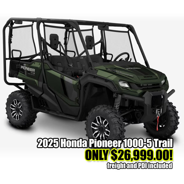 2025 honda pioneer 1000 5 trail Perth, Ontario