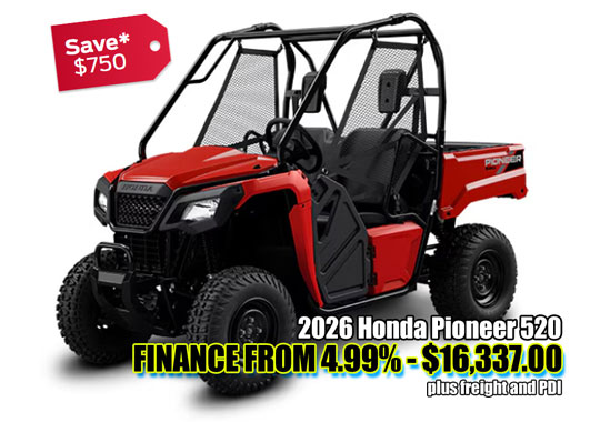 2026 honda pioneer 520 Perth, Ontario