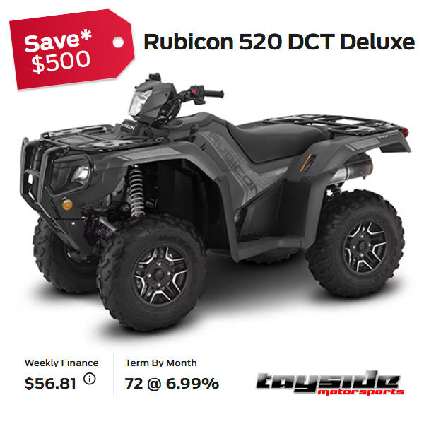 2026 Honda Rubicon 520 Deluxe, Perth, Ontario