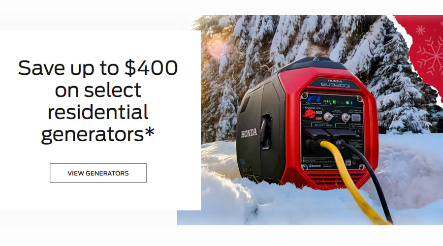 Honda power equipment Perth, Ontario