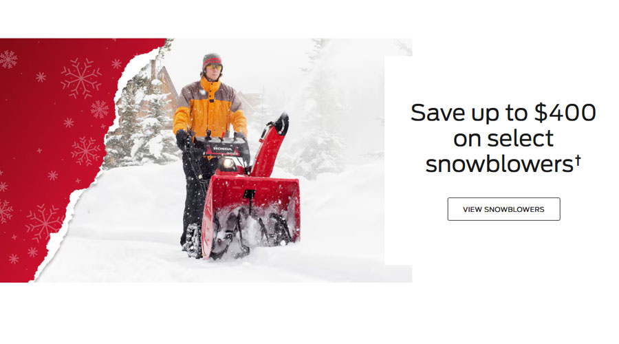 Honda Snowblower Perth, Ontario