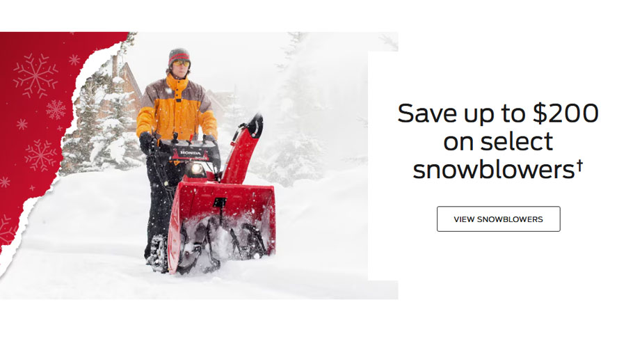 Honda Snowblower Perth, Ontario