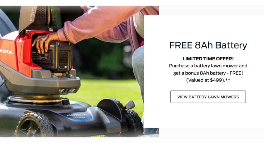 Honda Lawn Mower Perth, Ontario