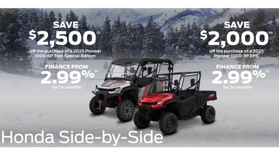 Honda Side by side Perth, Ontario